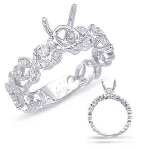 White Gold Engagement Ring