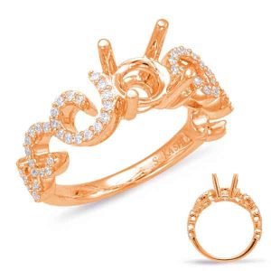 Rose Gold Engagement Ring