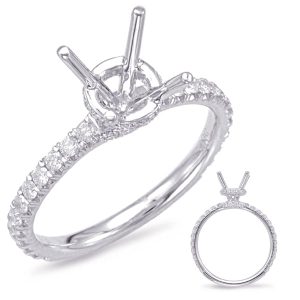 White Gold Engagement Ring
