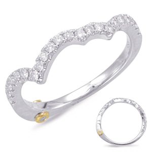 White Gold Matching Band