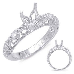 White Gold Engagement Ring