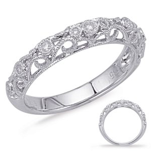 White Gold Matching Band