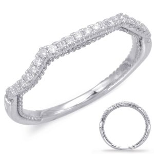White Gold Matching Band