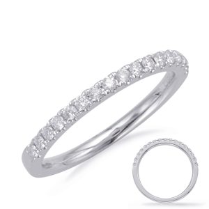 White Gold Matching Band