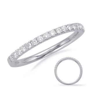 White Gold Matching Band