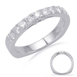 White Gold Matching Band