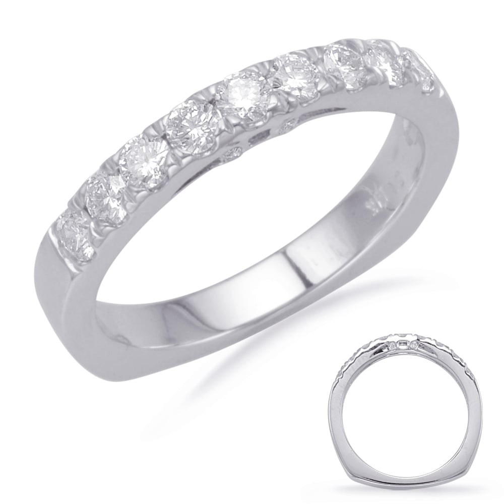 White Gold Matching Band