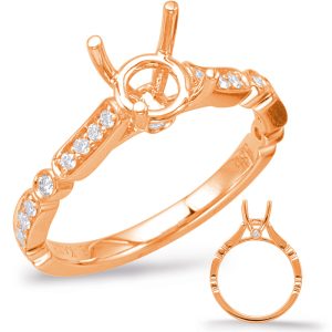 Rose Gold Engagement Ring
