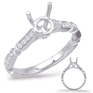 White Gold Engagement Ring