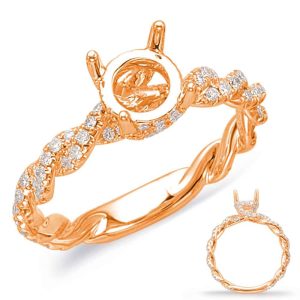Rose Gold Engagement Ring
