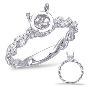 White Gold Engagement Ring