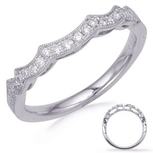 White Gold Wedding Band
