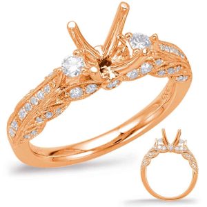 Rose Gold Engagement Ring