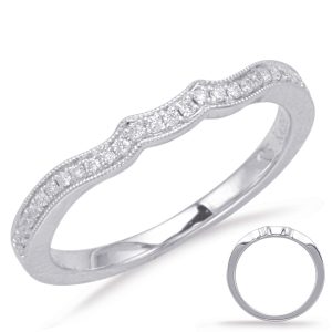 White Gold Matching Band