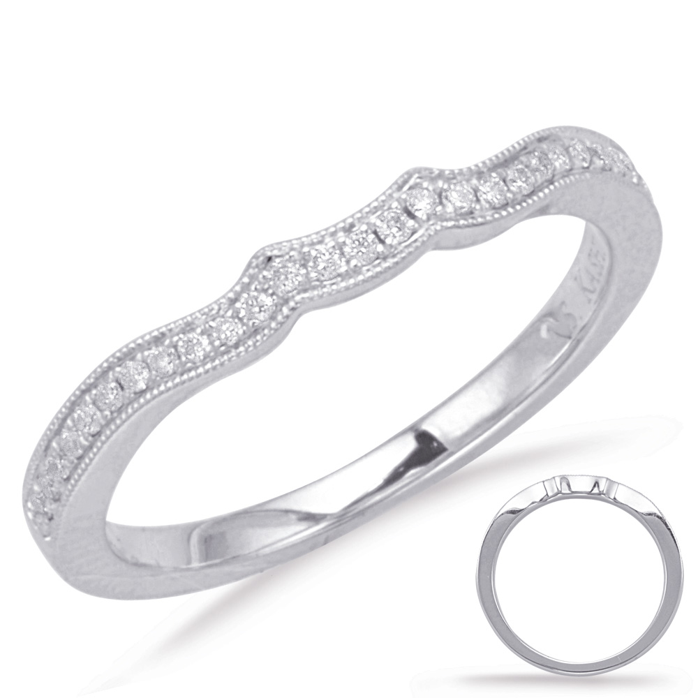 White Gold Matching Band