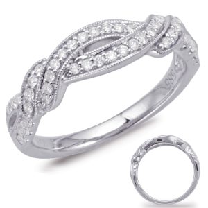 White Gold Matching Band