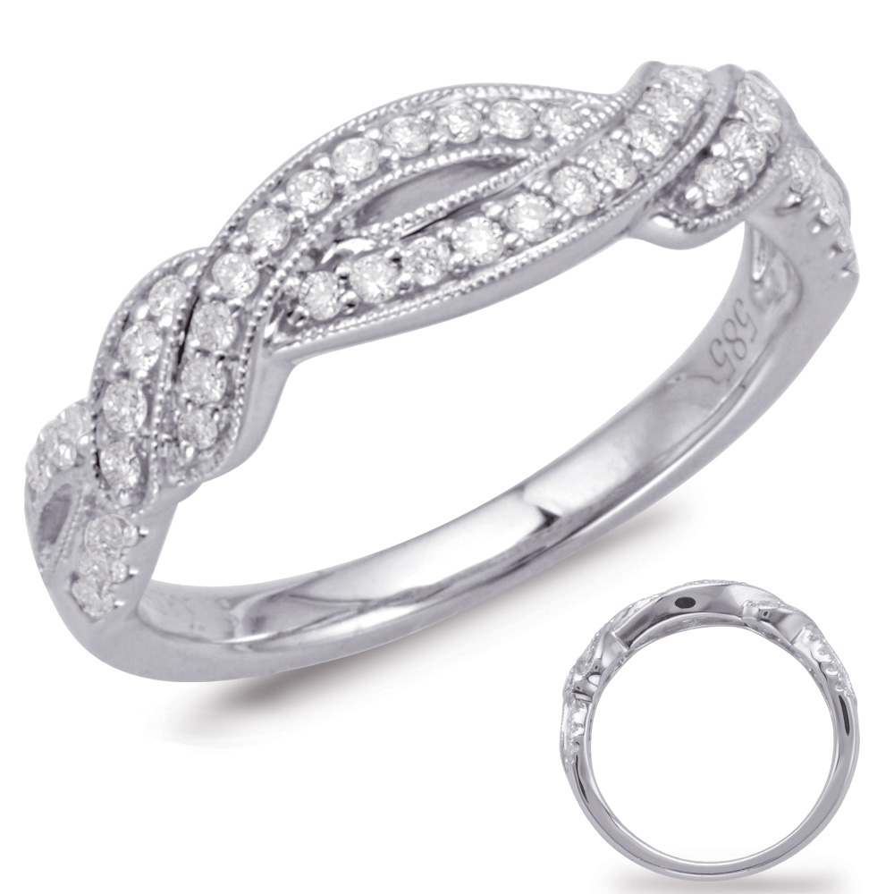 White Gold Matching Band