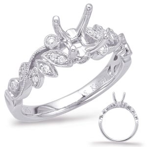 White Gold Engagement Ring
