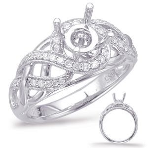 White Gold Engagement Ring
