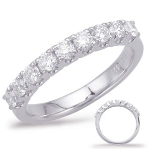 White Gold Matching Band