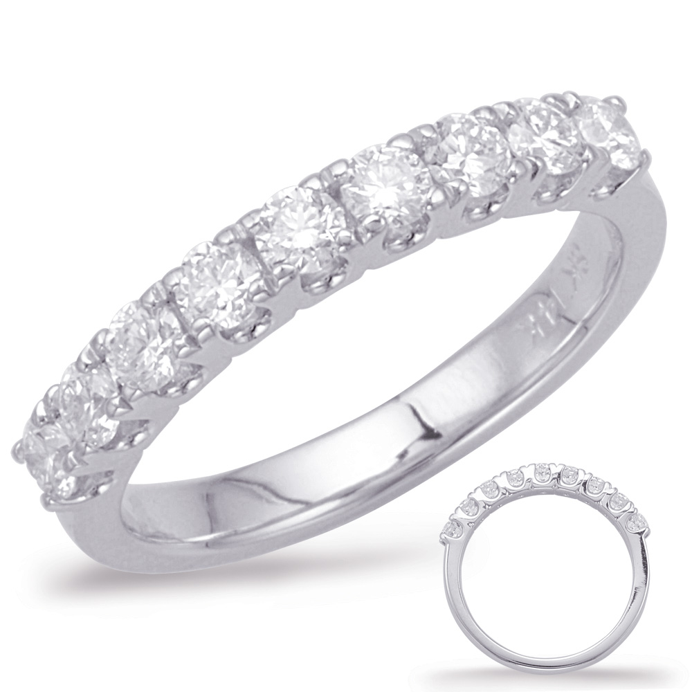 White Gold Matching Band