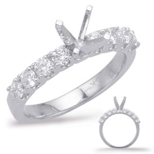 White Gold Engagement Ring