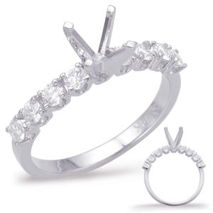 White Gold Engagement Ring