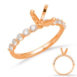 Rose Gold Engagement Ring