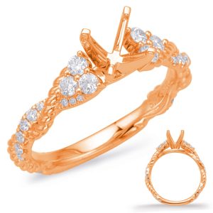 Rose Gold Engagement Ring