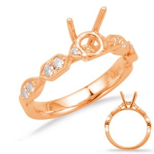 Rose Gold Engagement Ring