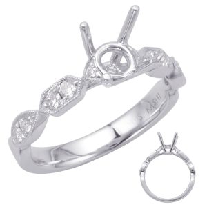 White Gold Engagement Ring