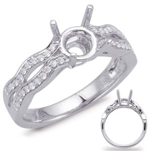 White Gold Engagement Ring