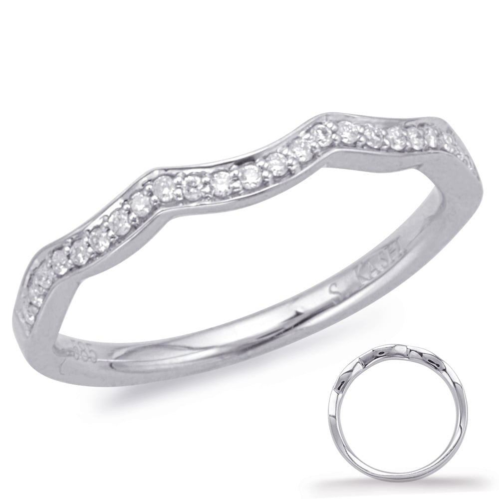 White Gold Matching Band