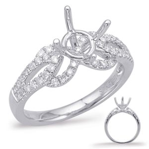 White Gold Engagement Ring
