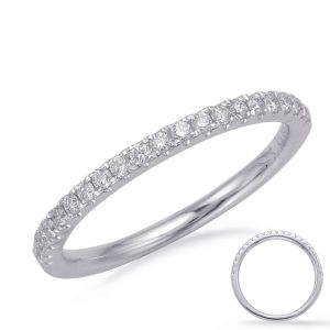 White Gold Matching Band