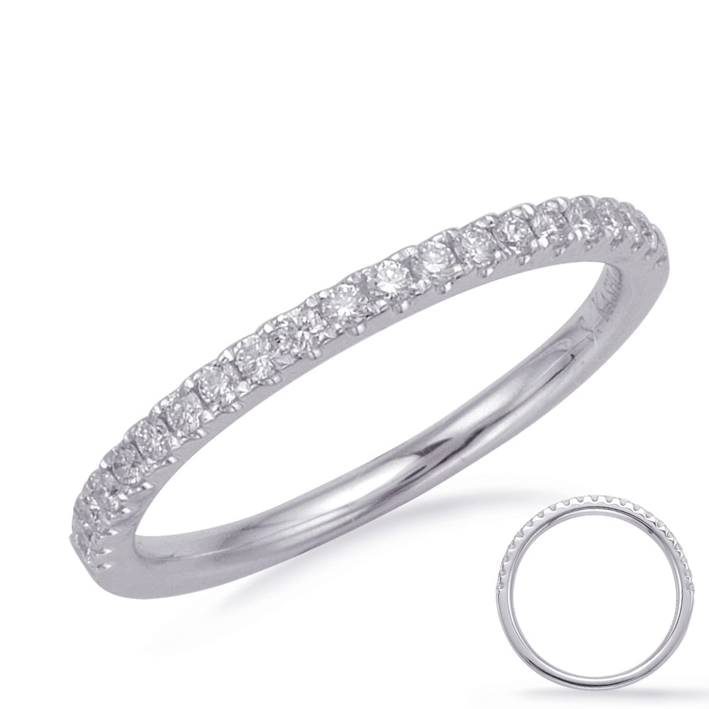 White Gold Matching Band