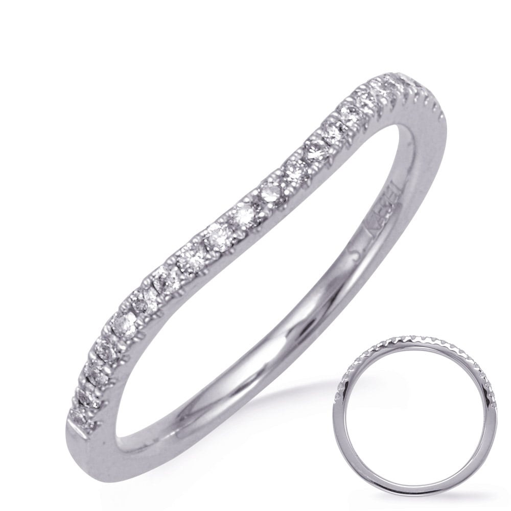 White Gold Wedding Band