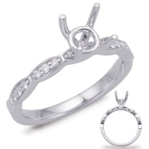 White Gold Engagement Ring