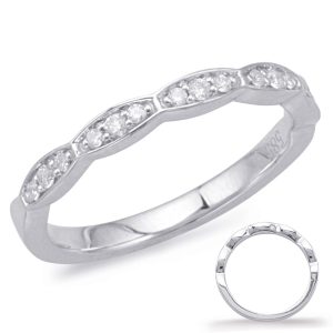White Gold Matching Band