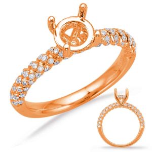 Rose Gold Engagement Ring