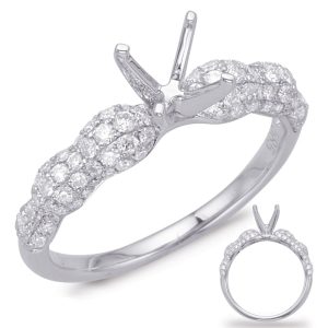 White Gold Engagement Ring