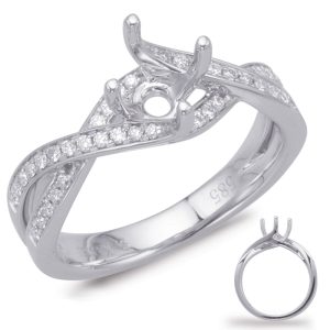 White Gold Engagement Ring