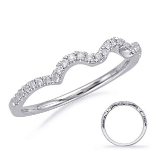 White Gold Matching Band