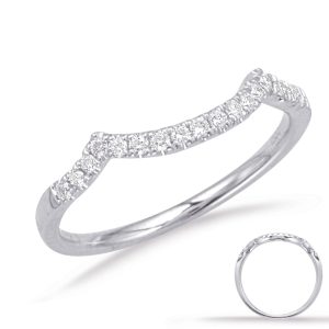 White Gold Matching Band