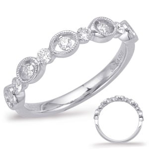 White Gold Matching Band