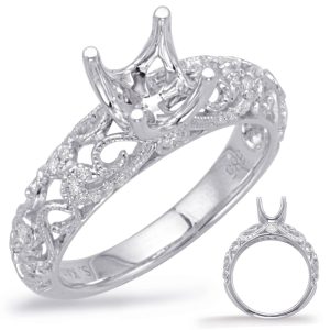 White Gold Engagement Ring