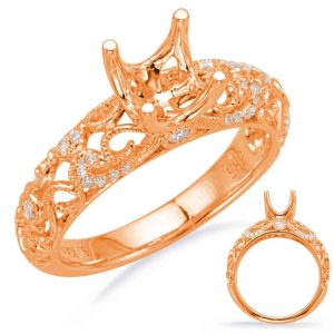 Rose Gold Engagement Ring