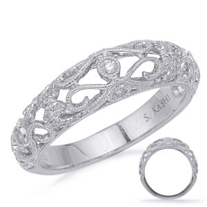 White Gold Matching Band