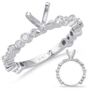 White Gold Engagement Ring