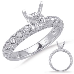 White Gold Engagement Ring